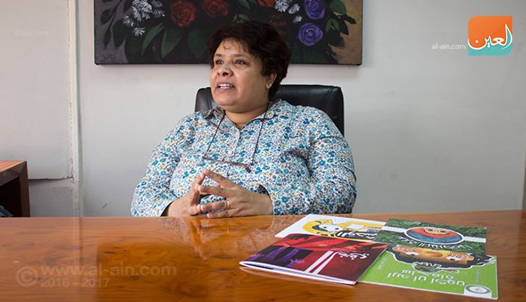 الكاتبة والناشرة المصرية أمل فرح