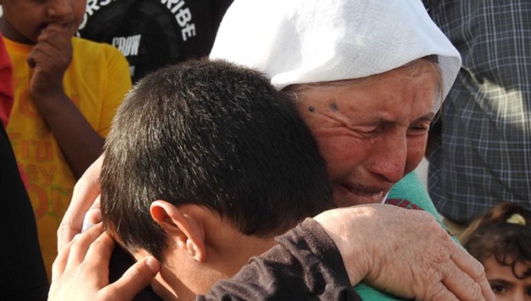 لازم أحد أسرى تنظيم داعش