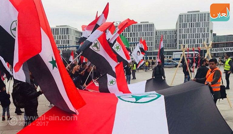 مظاهرات الأكراد والأحواز ضد إيران بألمانيا