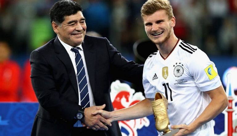 فيرنر يحمل الحذاء الذهبي لكأس القارات فريق مانشستر يونايتد