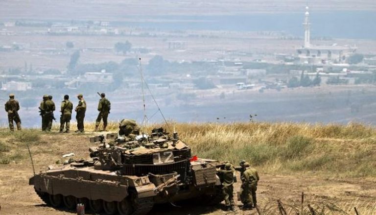 قوات الجيش الإسرائيلي في هضبة الجولان