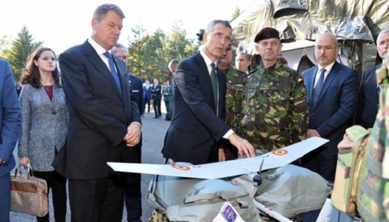 الأمين العام لحلف الناتو خلال نشر قوة في رومانيا - أرشيفية