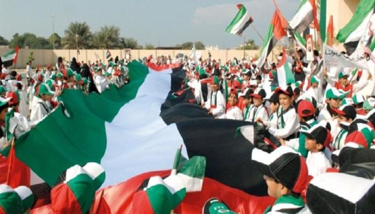 من احتفالات سابقة بيوم العلم في الإمارات