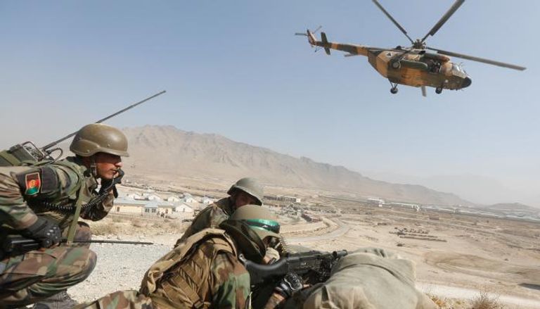 قوات من الجيش الأفغاني في كابول