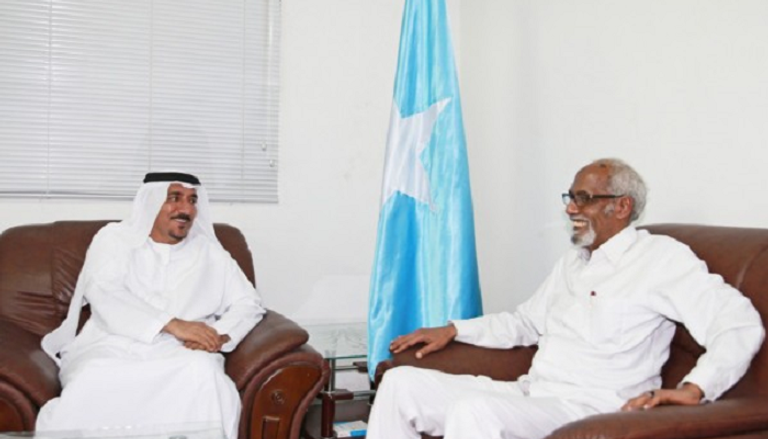 رئيس البرلمان الصومالي يلتقي سفير دولة الإمارات