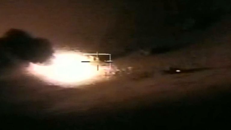 صورة نشرتها وزارة الدفاع المصرية