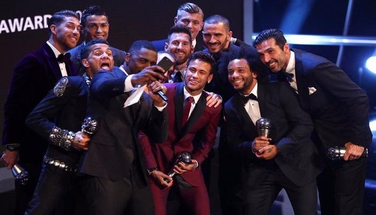 لاعبو "الليجا" يكتسحون التشكيل المثالي للفيفا لعام 2017