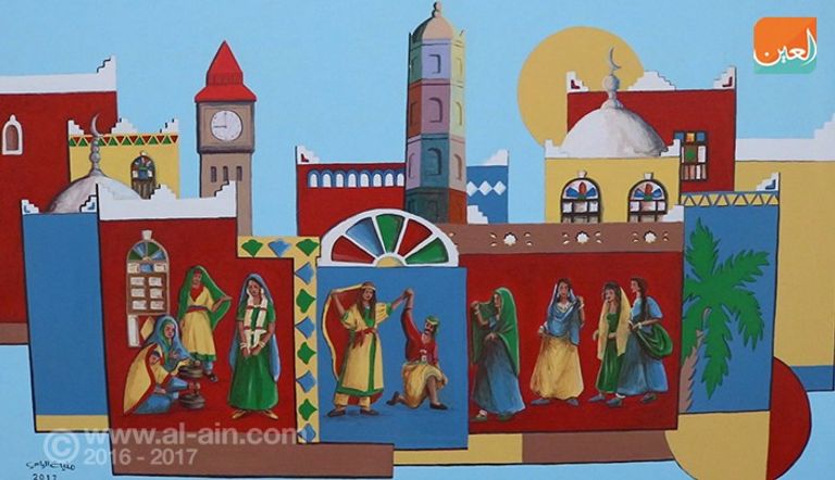 جانب من الأعمال الفنية بالمعرض