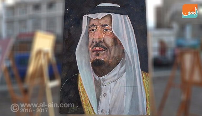 جانب من الأعمال الفنية بالمعرض