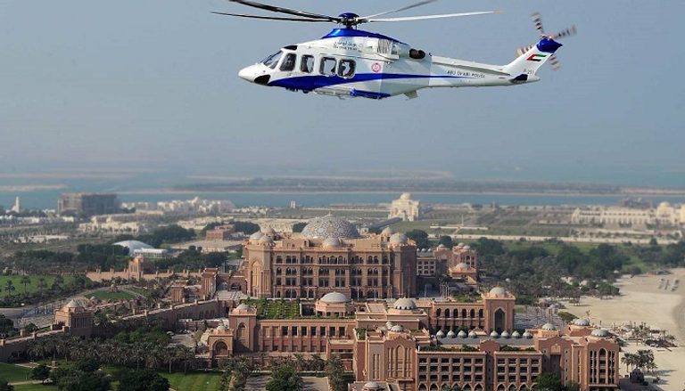 الطائرة المروحية لشرطة أبوظبي