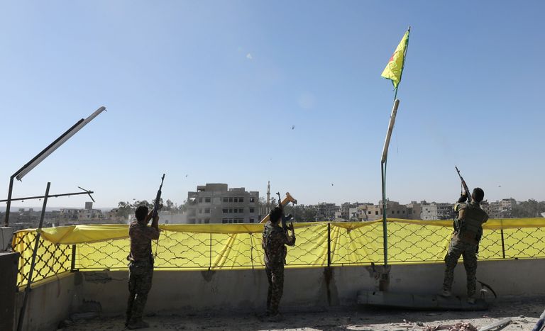 مدينة الرقة بعد التحرير 