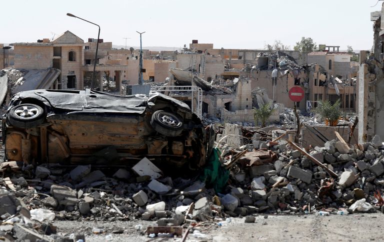 مدينة الرقة بعد التحرير 