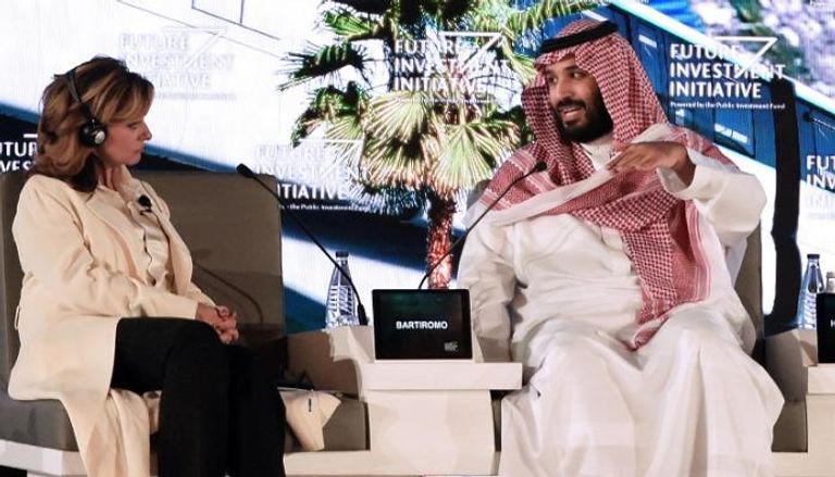 الأمير محمد بن سلمان في جلسة حوارية عن مشروع 