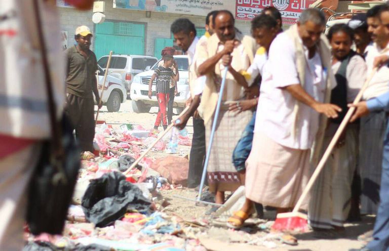 الهلال الأحمر الإماراتي في شبوة اليمنية