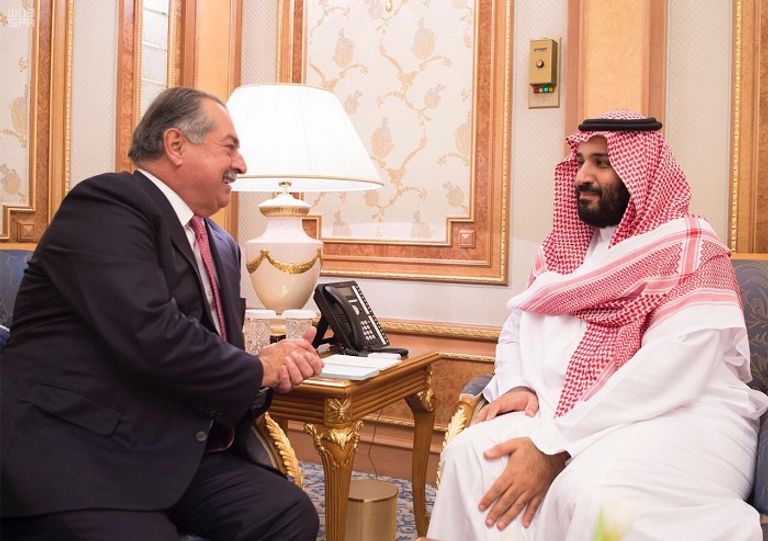 الأمير محمد بن سلمان يبحث موضوعات استثمارية