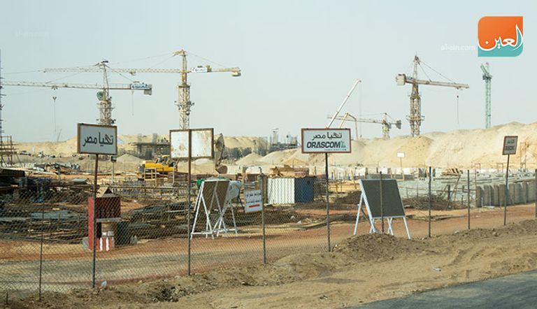 أحد المشروعات داخل العاصمة الإدراية 
