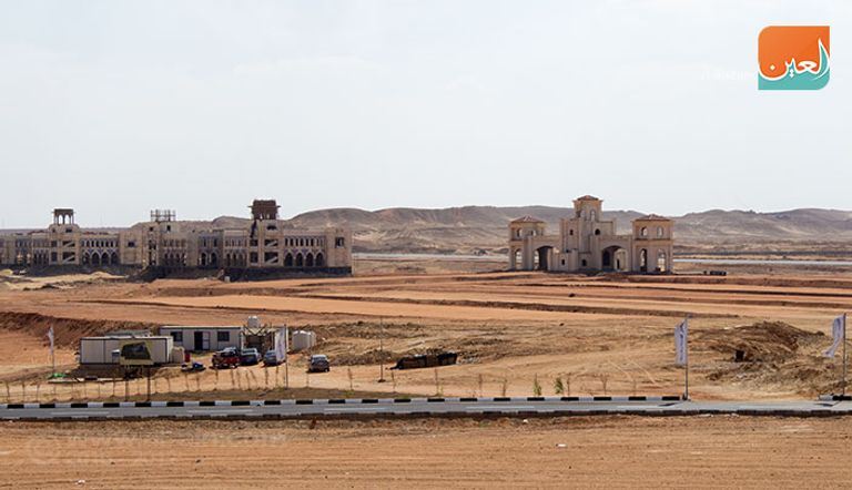 أحد المشروعات داخل العاصمة الإدراية