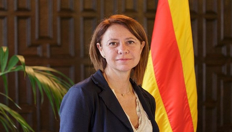 جماهير برشلونة المؤيدة لانفصال كتالونيا