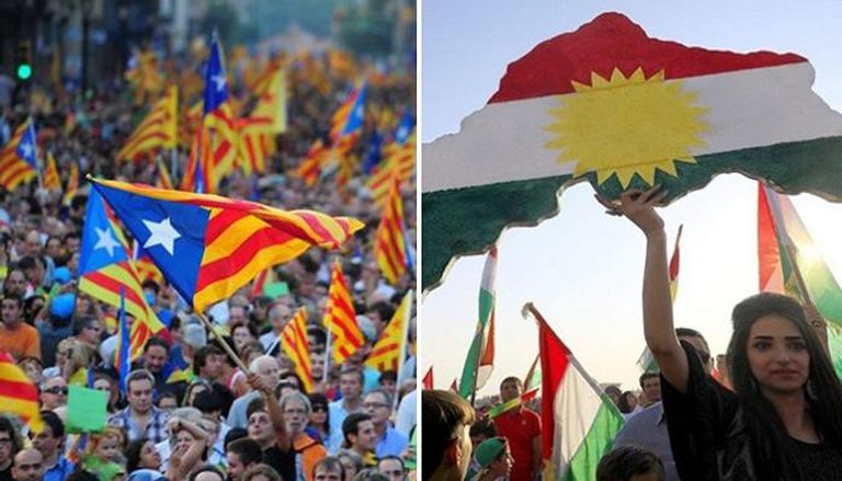 كتالونيا وكردستان 