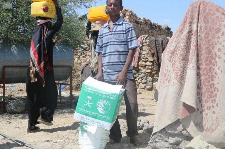 مساعدات مركز الملك سلمان للإغاثة والأعمال الإنسانية في اليمن