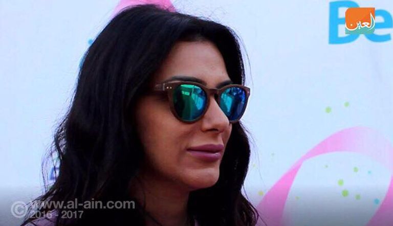 فريق الفنانات والإعلاميات في مباراة كرة القدم لمؤسسة بهية