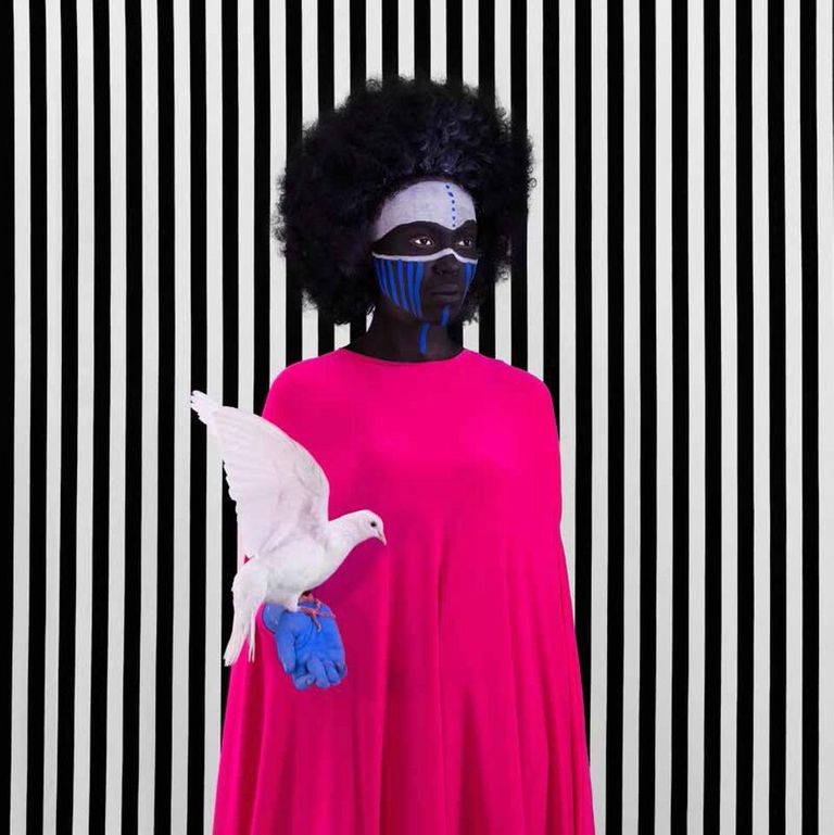 جانب من أعمال الفنانة الإثيوبية