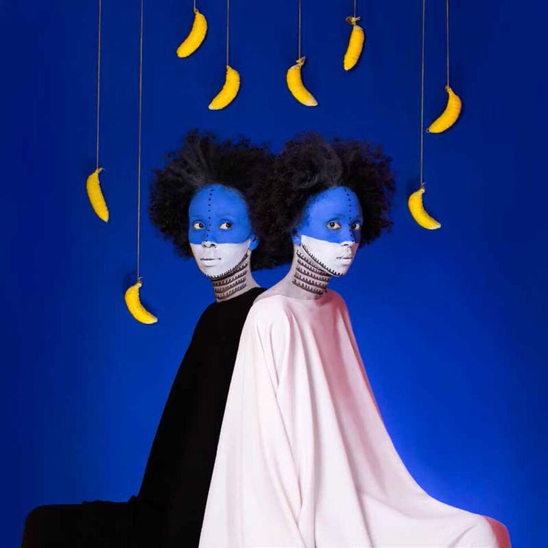 جانب من أعمال الفنانة الإثيوبية