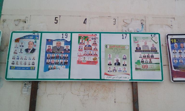 انطلاق حملة الانتخابات المحلية بالجزائر 