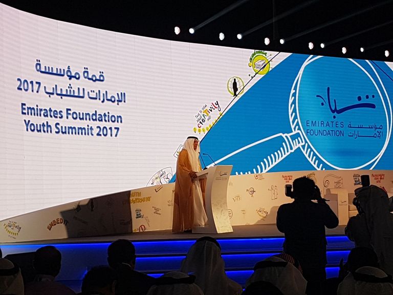 الشيخ سعود بن صقر القاسمي حاكم رأس الخيمة يفتتح المؤتمر