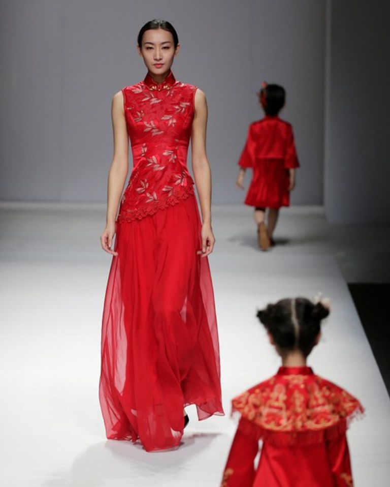 مجموعة مميزة لأزياء الأطفال ضمن أسبوع الموضة بالصين