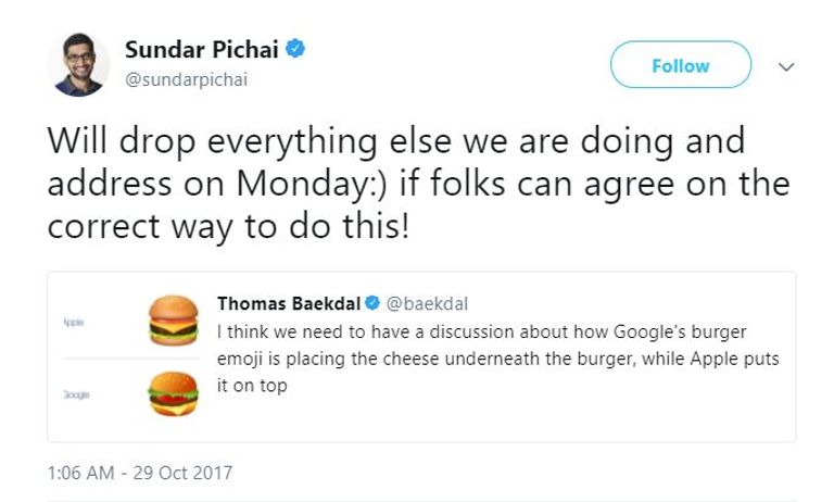 الهمبرجر أثار جدالًا على تويتر