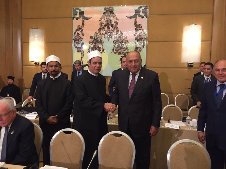 وزير الخارجية المصري يشارك بجلسات المؤتمر