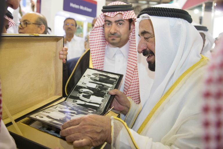 سلطان القاسمي يفتتح الدورة 36 من معرض الشارقة للكتاب