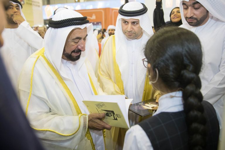 سلطان القاسمي يفتتح الدورة 36 من معرض الشارقة للكتاب