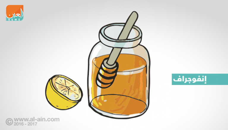 الليمون بالعسل يساعد على التعافي من نزلات البرد