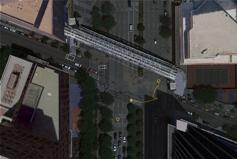 مشهد من هجوم مانهاتن الإرهابي