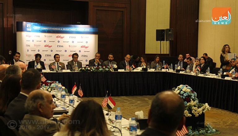 صورة من افتتاح منتدى التنافسية والاستثمار