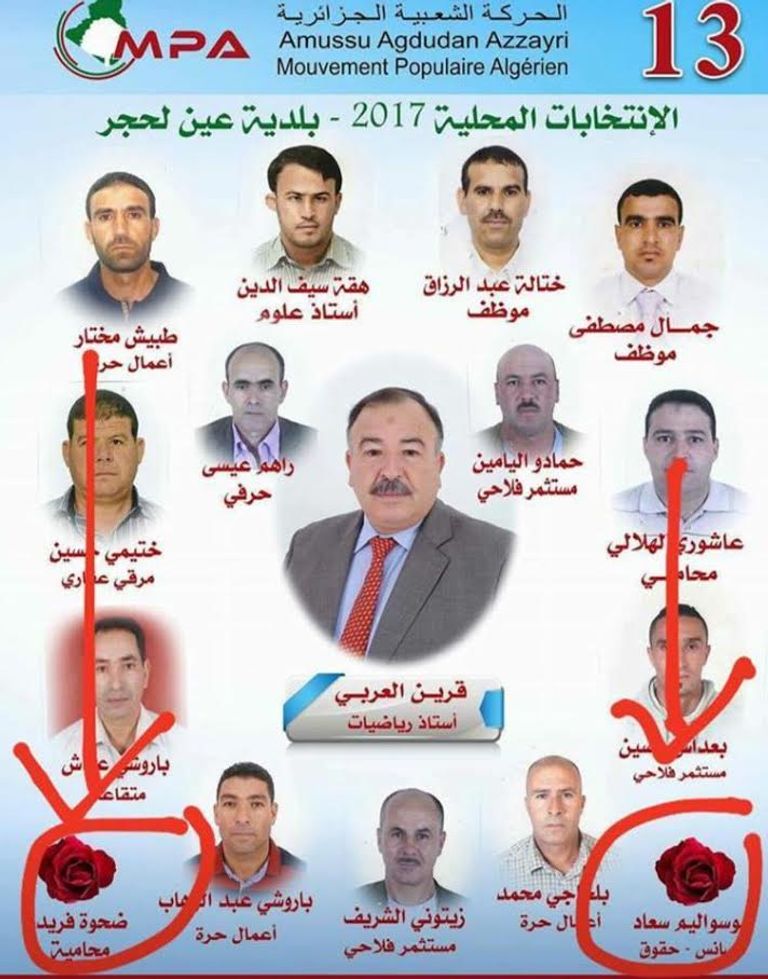 صور لمرشحين يحلق بهم نسر
