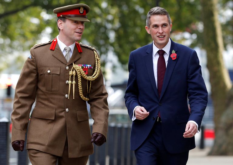 وزير الدفاع البريطاني الجديد جافين ويليامسون