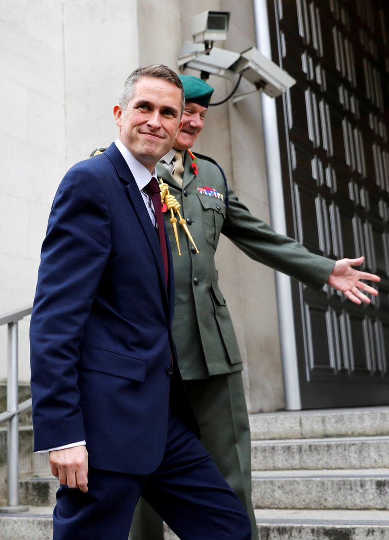 وزير الدفاع البريطاني الجديد جافين ويليامسون