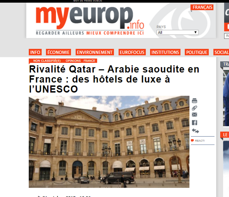 وسائل إعلام فرنسية تكشف تورط الدوحة في صفقات قذرة