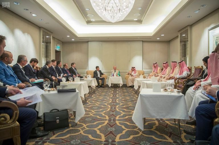 الجانبان بحثا سبل تعزيز التعاون بين السعودية وروسيا