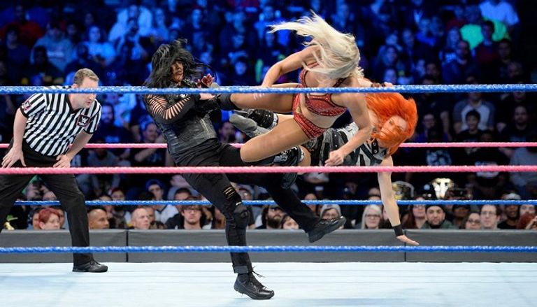 بيكي لينش بعد الفوز