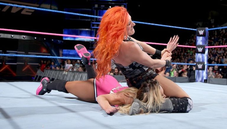 بيكي لينش بعد الفوز