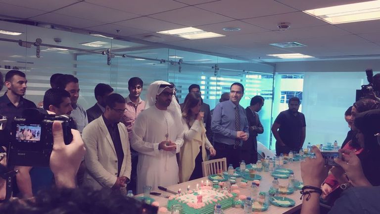 بوابة العين الإخبارية تحتفل بعيدها الثاني