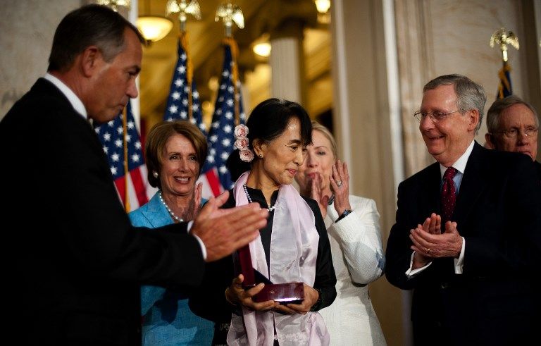 جون ماكين رئيس لجنة القوات المسلحة بمجلس الشيوخ (أ.ف.ب)