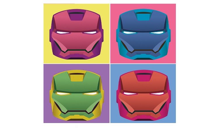 من رسومات المعرض