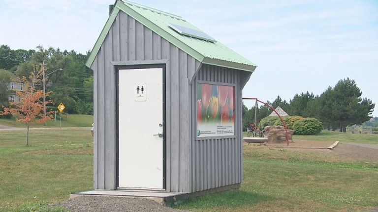 مراحيض الهند بالطاقة الشمسية