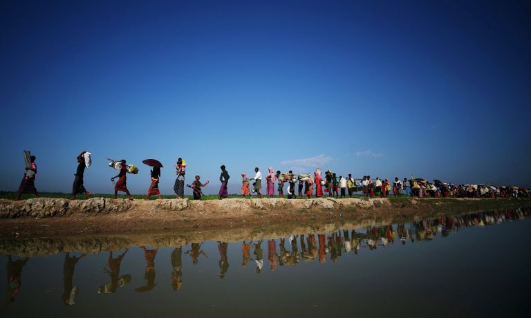 طفل من لاجئي الروهينجا