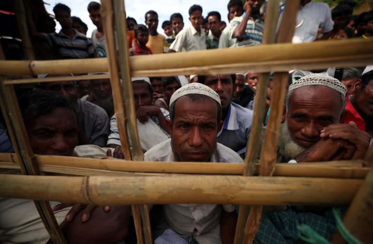 طفل من لاجئي الروهينجا